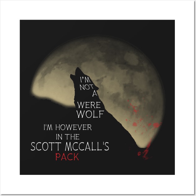 In the Scott McCall's pack Wall Art by ManuLuce